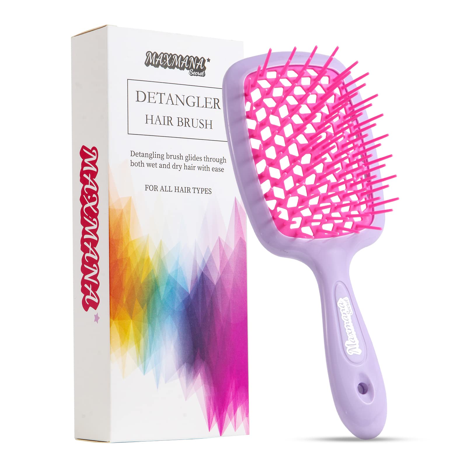 Maxmana Secret Detangler Hair brush,Detangling Brush