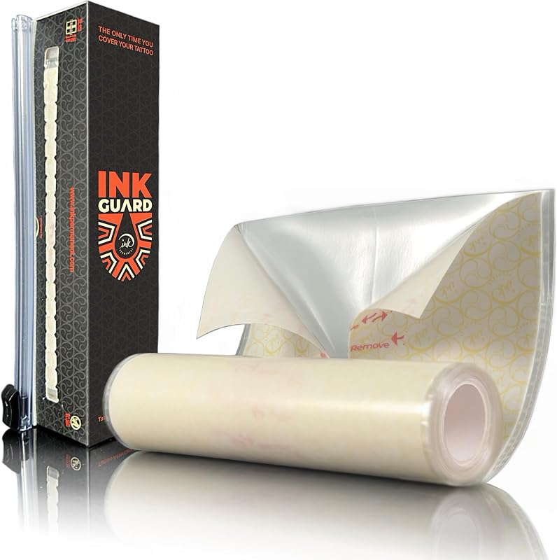 Película transparente para cuidados pós-tatuagem Ink Guard Easy-Peel, 15,24 cm x 1,83 m