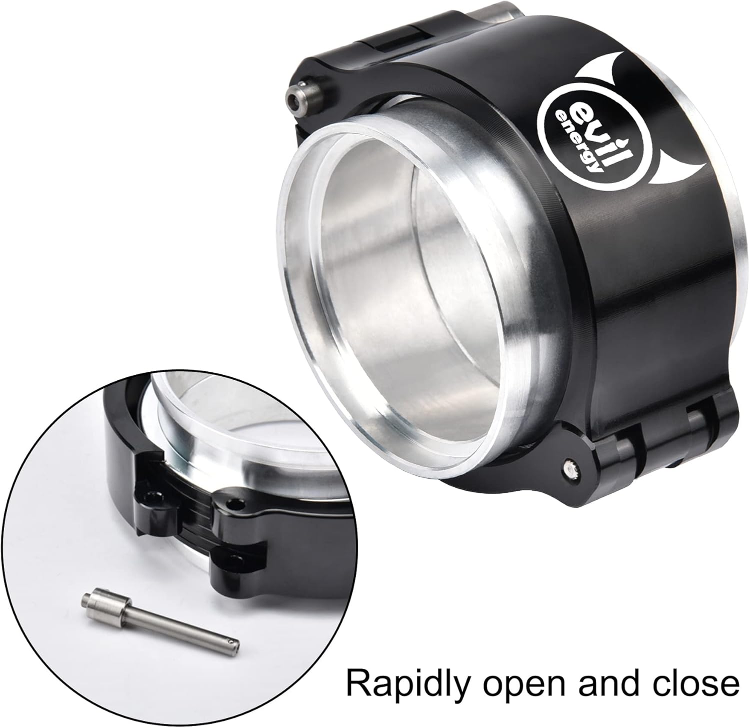 Buy EVIL ENERGY 2.0 V Band Aluminum, Quick Release Intake Intercooler