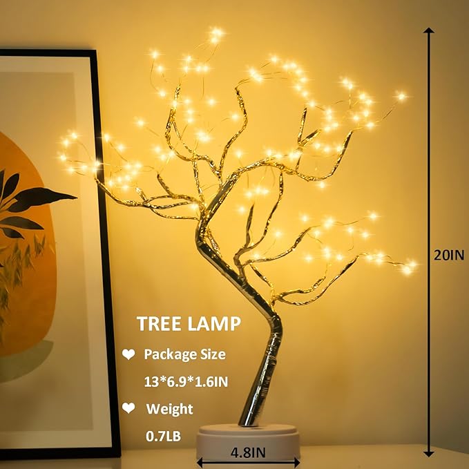 ✨DIY Room Decor: Bonsai Tree Lamp for Pinterest-Perfect Aesthetics✨