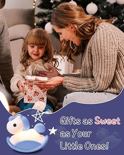 Miniatura 7 de Luz nocturna para niños, luz nocturna recargable de 1200 mAh para bebé recién nacido en silicona suave, temporizador de 30 minutos, brillo