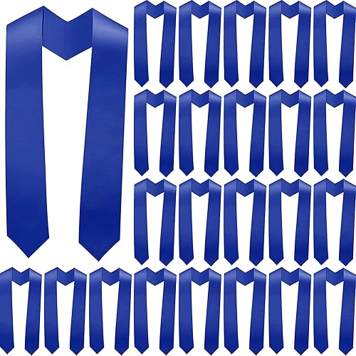 Xuhal 24 estolas de graduación unisex de 50 pulgadas para niños, clase de 2023 de jardín de infantes, graduación preescolar
