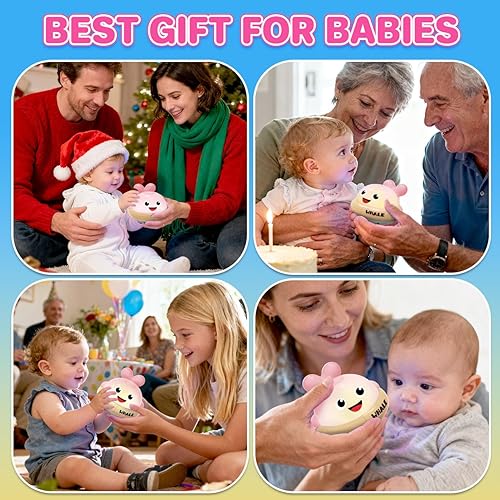 Miniatura 7 de Juguetes de baño iluminados para bebés aspersor de juguete de baño de ballena, juguetes de baño para niños de 1 a 3 años, bañera de agua al aire