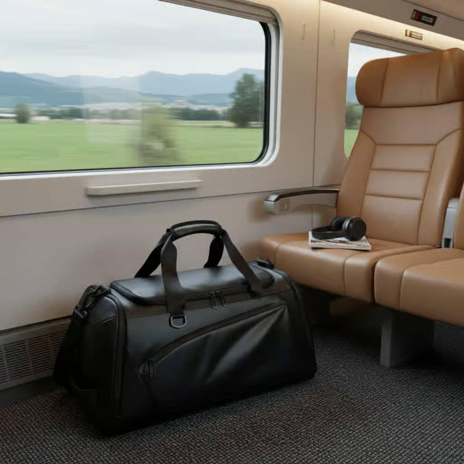Bolso Viaje Gran Convertible en Mochila Gran Capacidad Bolsa Escapadas Cortas Multifunción Múltiples Bolsillos para Entrenamiento