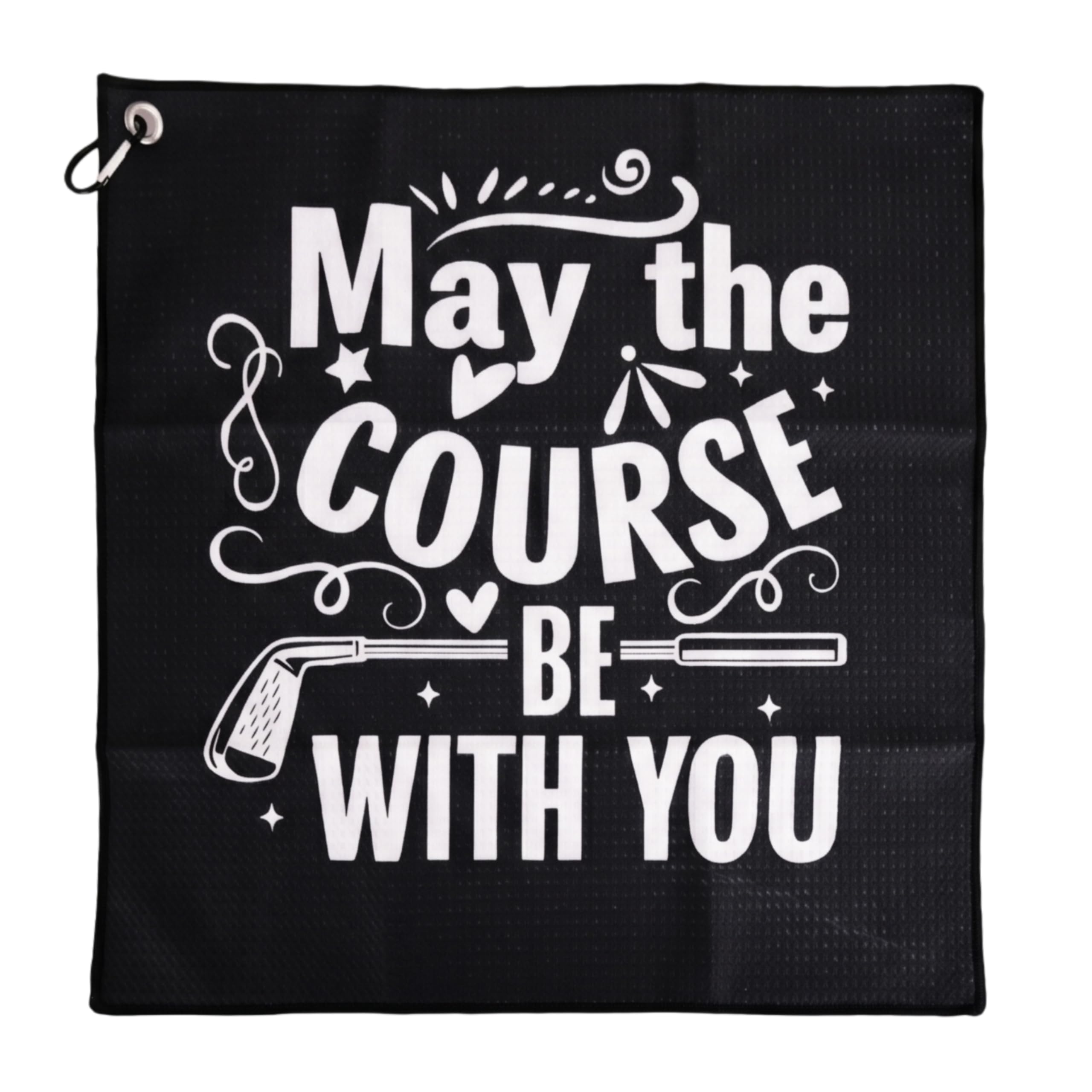 Zilaro Golf Gifts for Men, Funny Golf Towel with Clip, Novelty Golf Accessories, Unusual Presents for Dad Husband Boyfriend Golfers, Ideal for Christmas Birthday Father's Day, Secret Santa Gifts