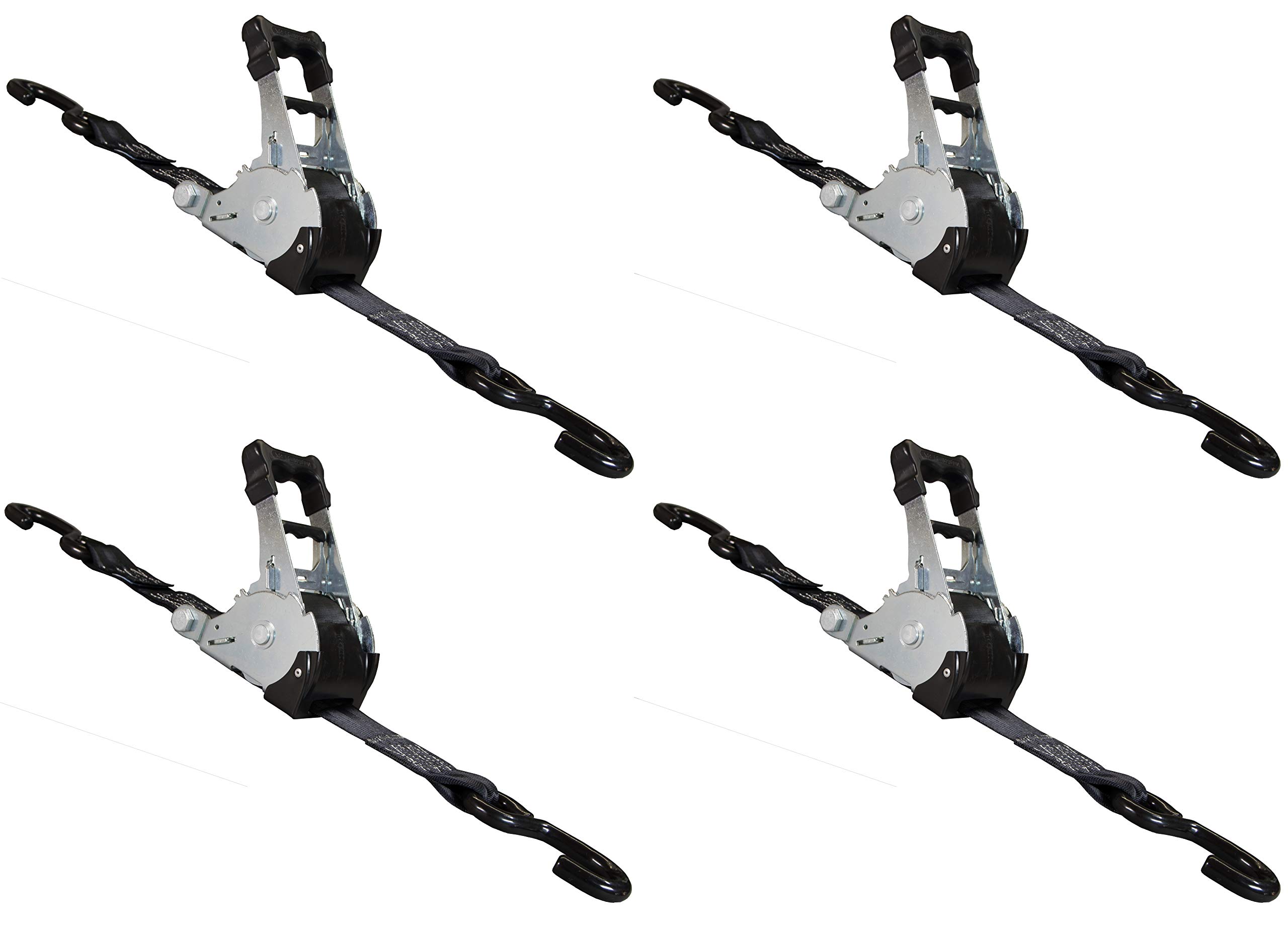 4 x Automatik Spanngurt/Automatischer Zurrgurt 3,0m x 50mm 750daN/1500 daN selbstaufrollend mit S-Haken (9)