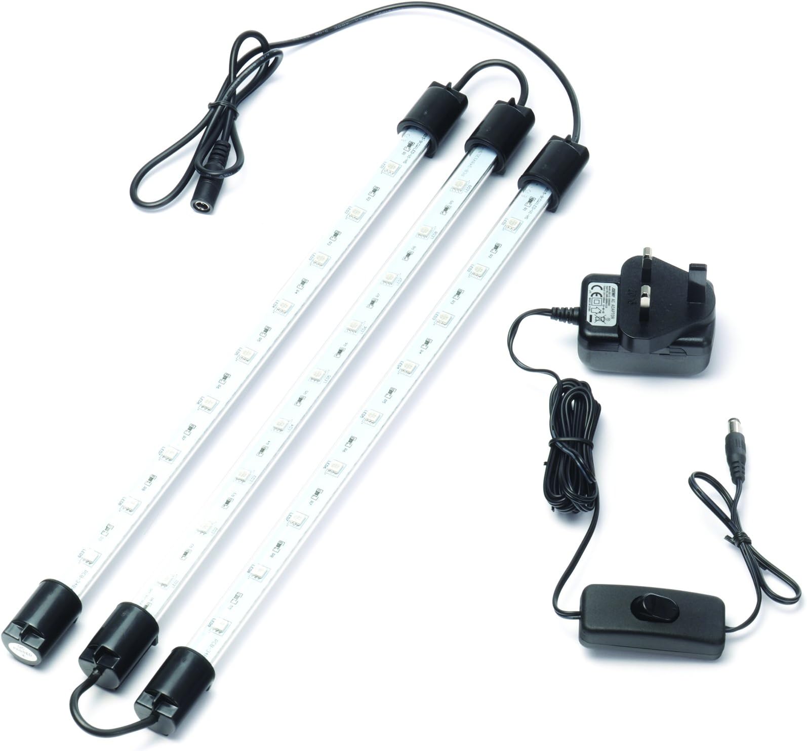 Interpet Triple Blue Moon Daisy Chain LED Lighting System, 36 cm, Pack of 3