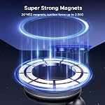 UGREEN Magsafe Car Mount Magnetic Air Vent Phone Holder for Car | with 20x N52 Magnet Car Accessories Compatible with iPhone 17 16 15 14 13 Pro Plus Max