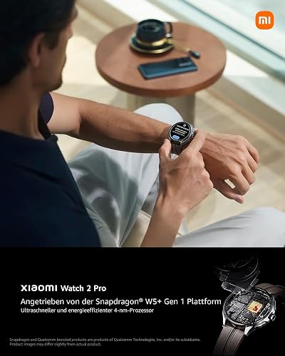 Xiaomi Watch 2 Pro BT Silver Brown Leather Strap - 8