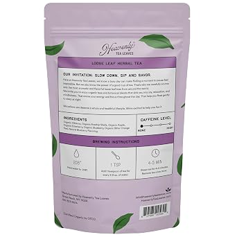 Heavenly Tea Leaves Organic Blueberry Delight Herbal Tea, 1 Lb