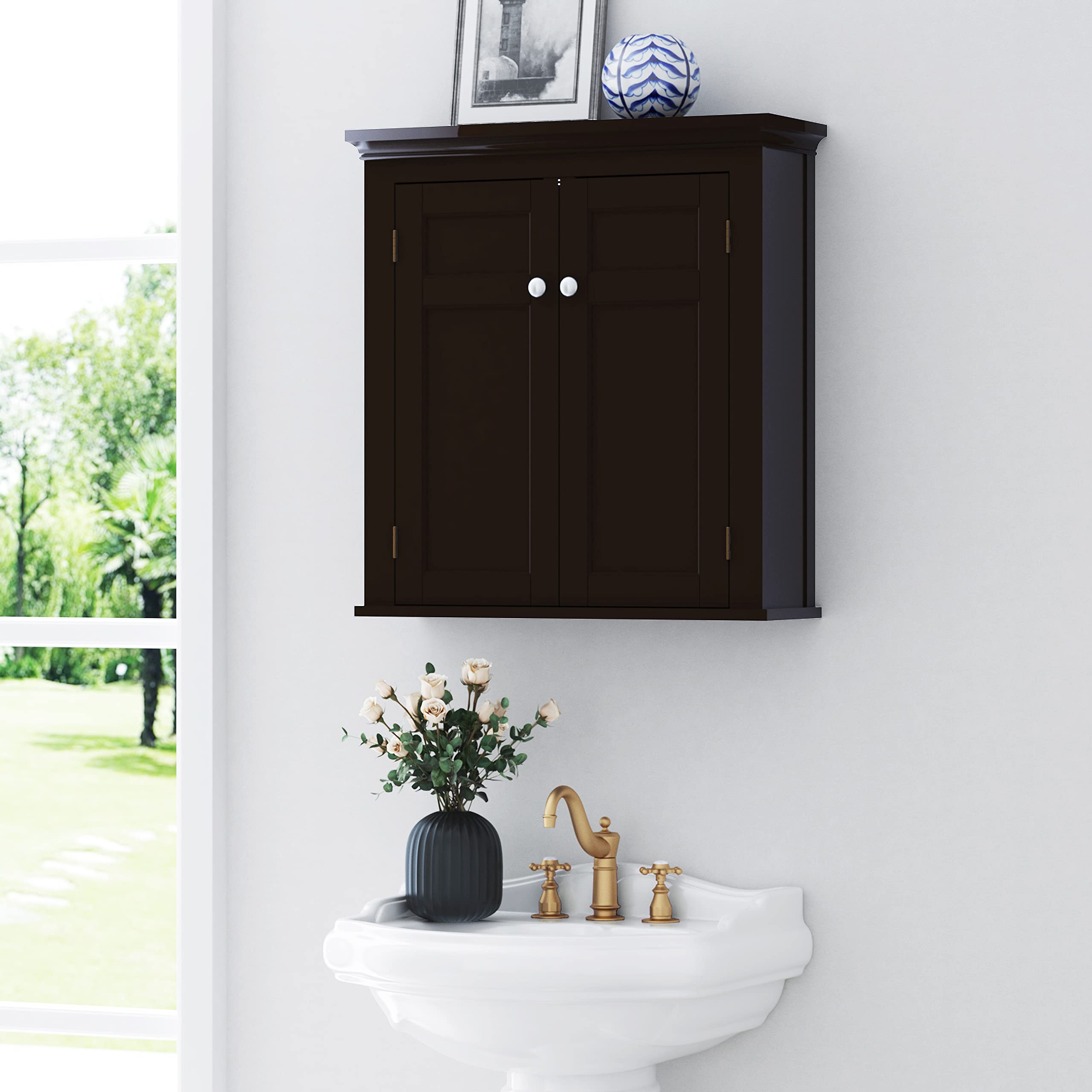 Spirich Home Bathroom Wall Mounted, Hanging Bathroom Storage