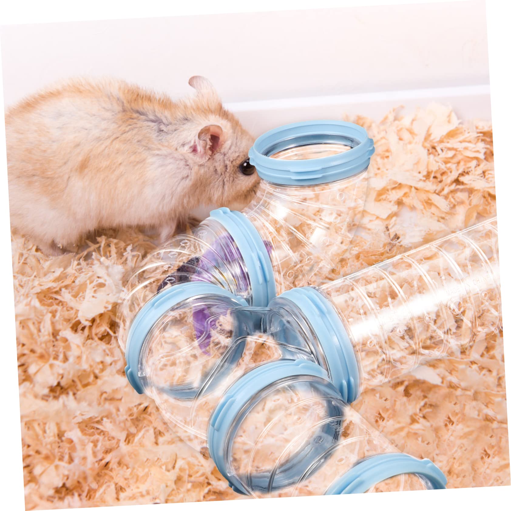 Transparente Hamsterröhren aus Pp, 2 Satz, für Kleine Tiere