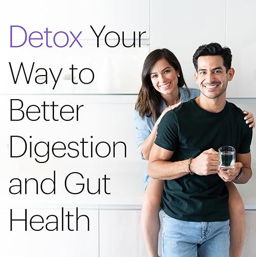 Miniatura 7 de Wellthy Desintoxicación de cuerpo completo y apoyo inmunológico, salud digestiva avanzada, limpieza intestinal y alivio de la hinchazón, fórmula