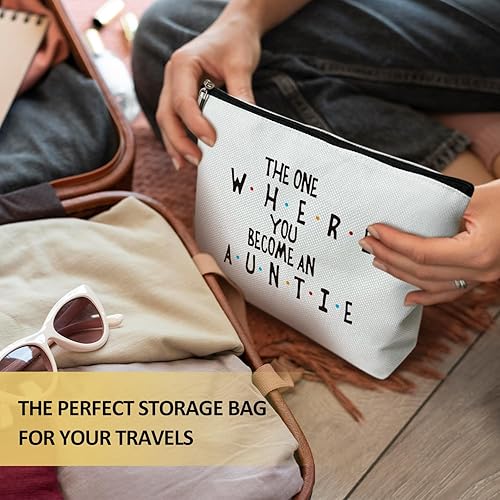 Miniatura 5 de Bolsa de maquillaje para mujer, regalo de concientización sobre el cáncer, regalo para sobrevivientes de cáncer de mama para ella, regalo de apoyo