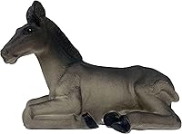 Vista 6 de Cannan Belén de Navidad 4 Pcs Set Camel, Mula, Vaca y Cordero Animalitos para Nacimiento