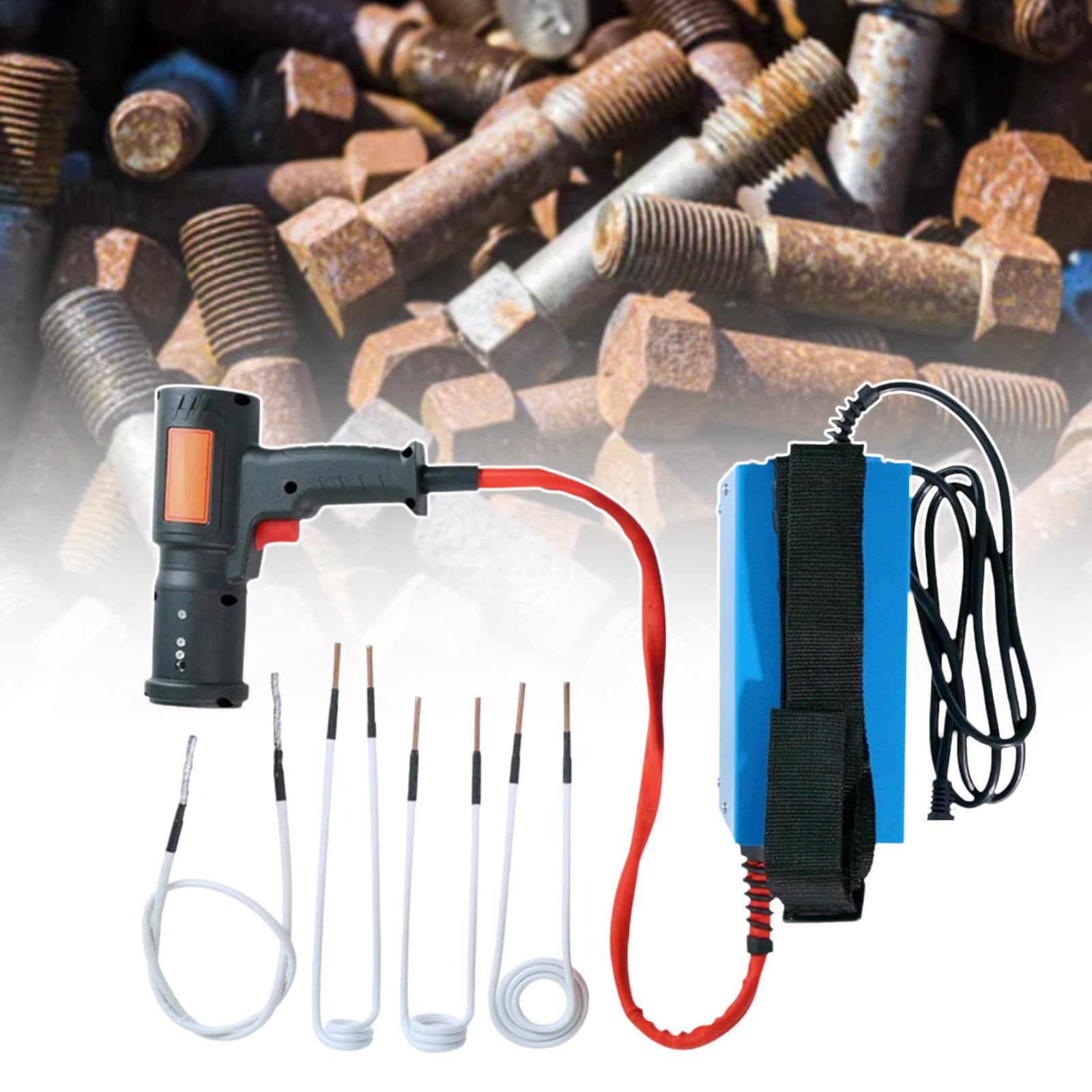 Kit de chauffage par induction magnétique 1500W pour chauffer jusqu'à 800 °C rapidement