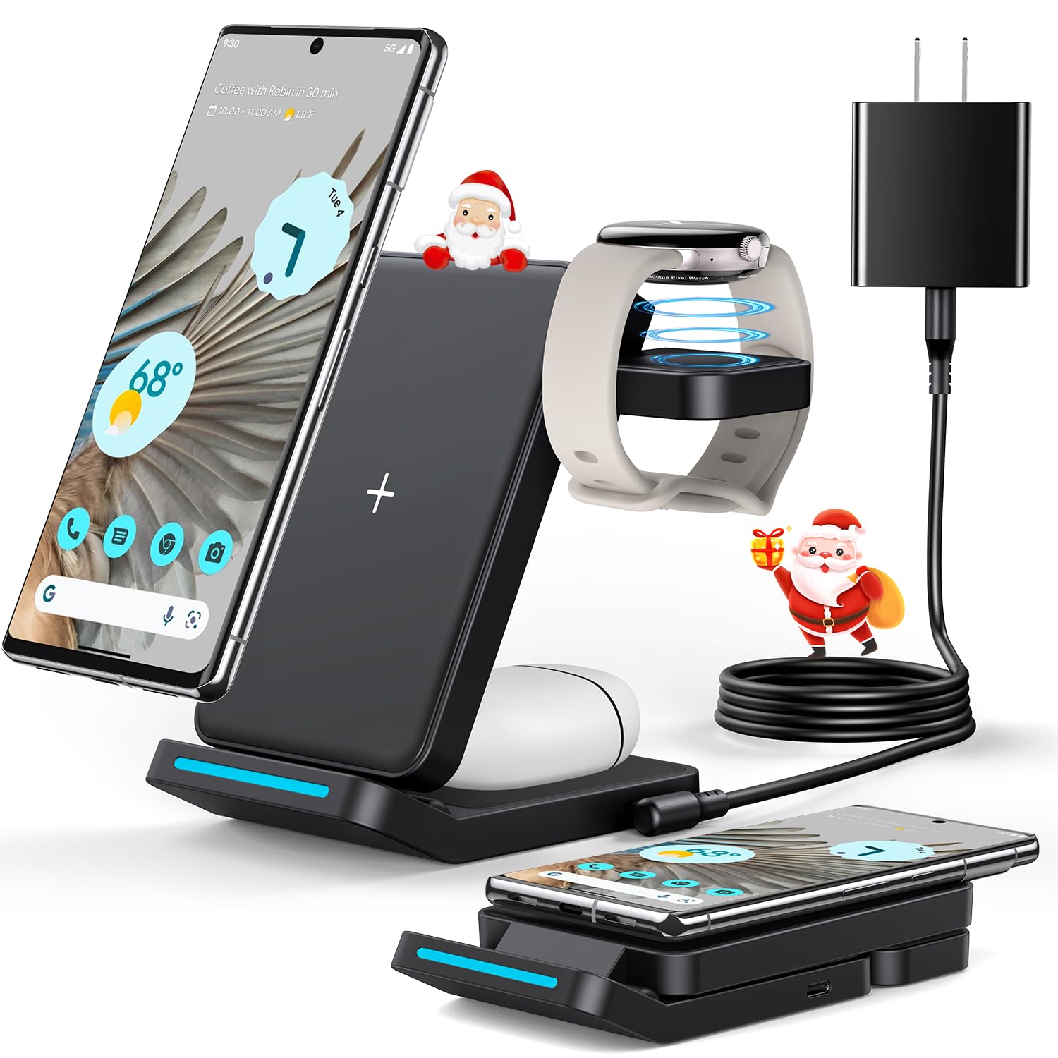 Pixel Buds Pixel Wireless Charging Qi Houflody In Foldable