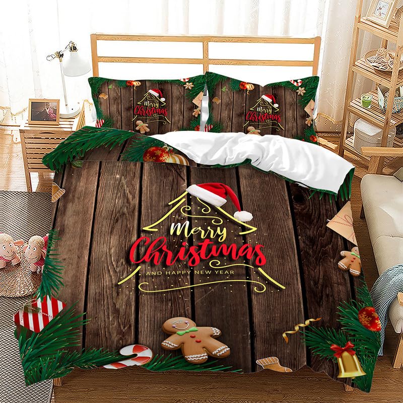 Cadeau homme unique : housse de couette 240x260 Café de Noël