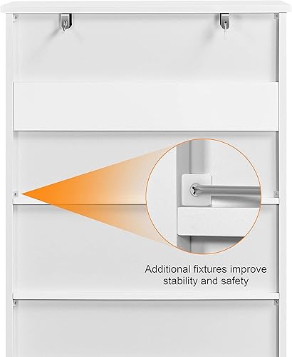 Miniatura 9 de Yaheetech Kitchen Pantry Storage Cabinet 41 H Freestanding Pantry Cabinets with Doors and 6 Adjustable Shelves Farmhouse Pantry Cupboard for Kitchen