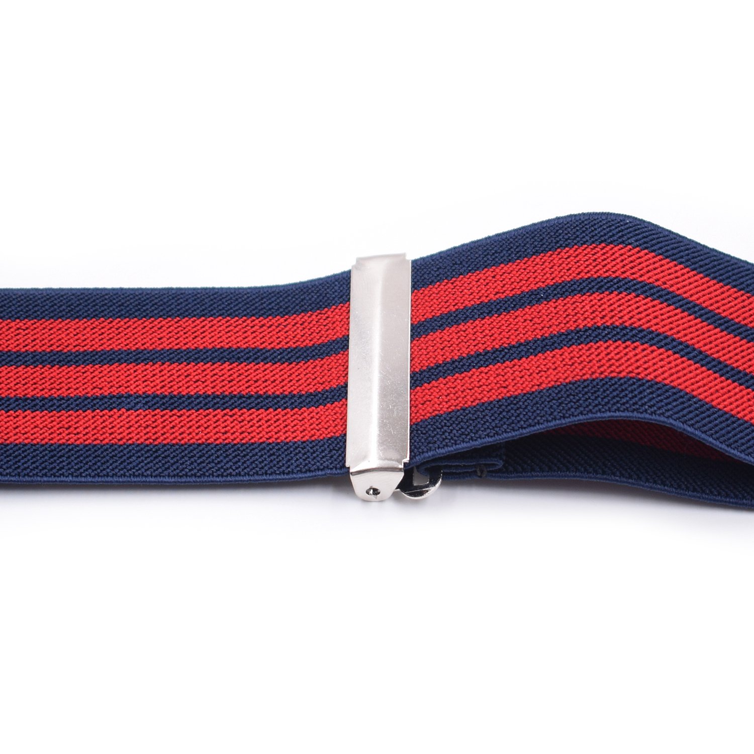 Liaoziyuan159 2 Inch Wide Mens Suspenders Heavy Duty Strong Clips Adjustable Elastic Braces Big and Tall X-Back DMZJ