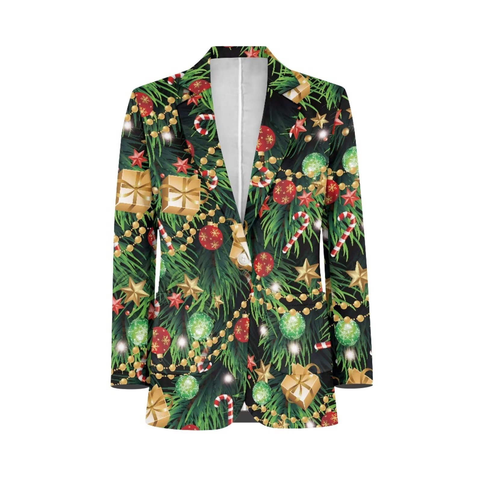 Womens Casual Blazer Long Sleeve Regular Fit Lightweight One Button Jacket Wedding Party Coat