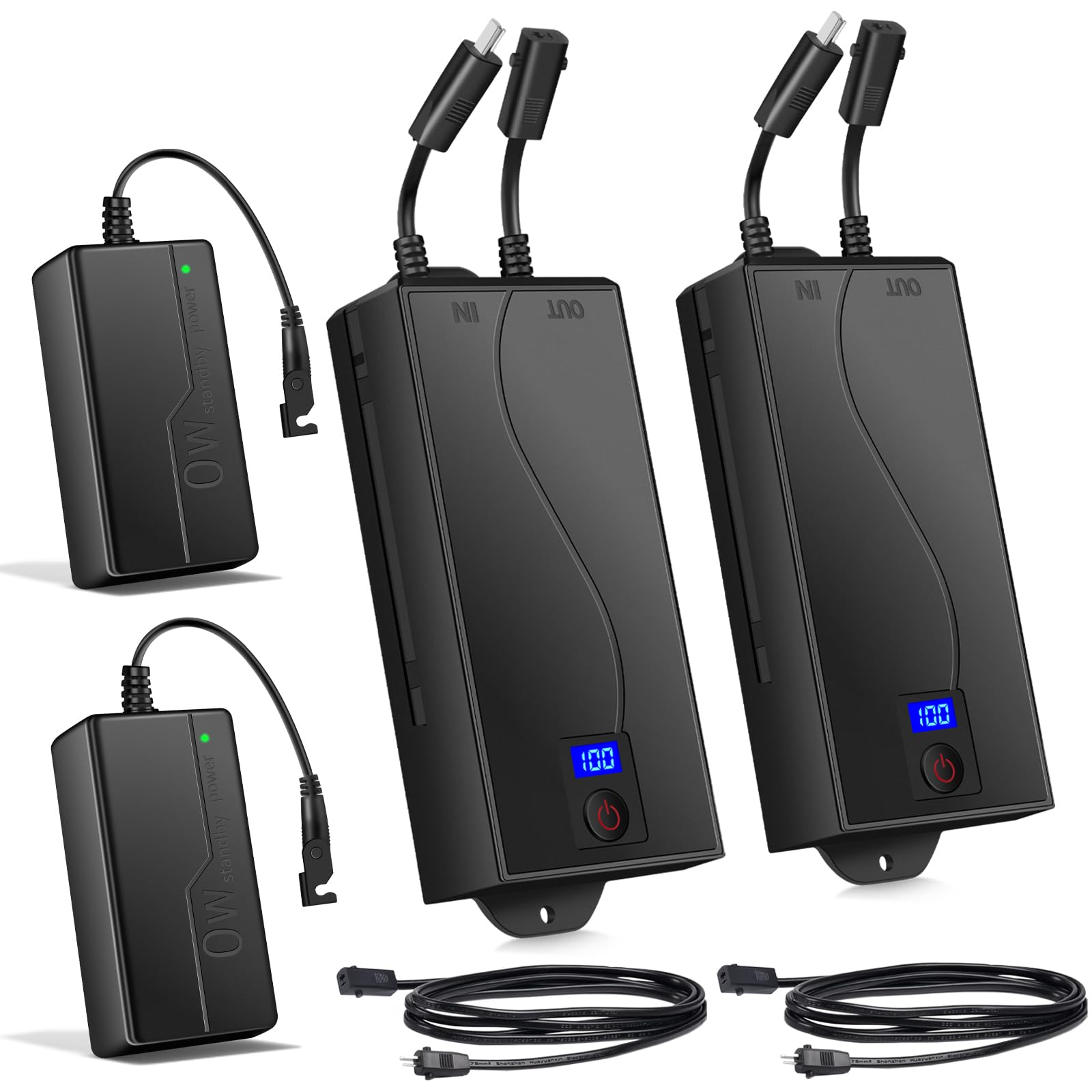Photo 1 of Battery Pack for Reclining Furniture, Recliner Battery Packs Rechargeable 2 Pin, Universal Wireless Batteries for Reclining Furniture with Charger for Electric Recliner,Sofa,Couch,Lift Chair 2500mAh