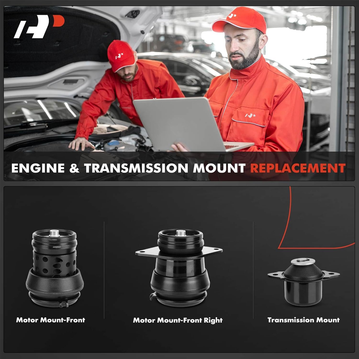 A-Premium 3PCS Engine Motor Mount and Transmission Mount Set Compatible with Volkswagen Golf 1993-1998, Jetta 1993-1998, Passat 1995-1997, L4 1.8L 1.9L 2.0L, Replace# 1H0199609B 191199402