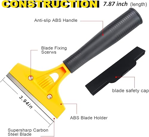 Miniatura 5 de Kit de herramientas para alisar el papel tapiz adhesivo, películas en ventanas, vinilo artesanal