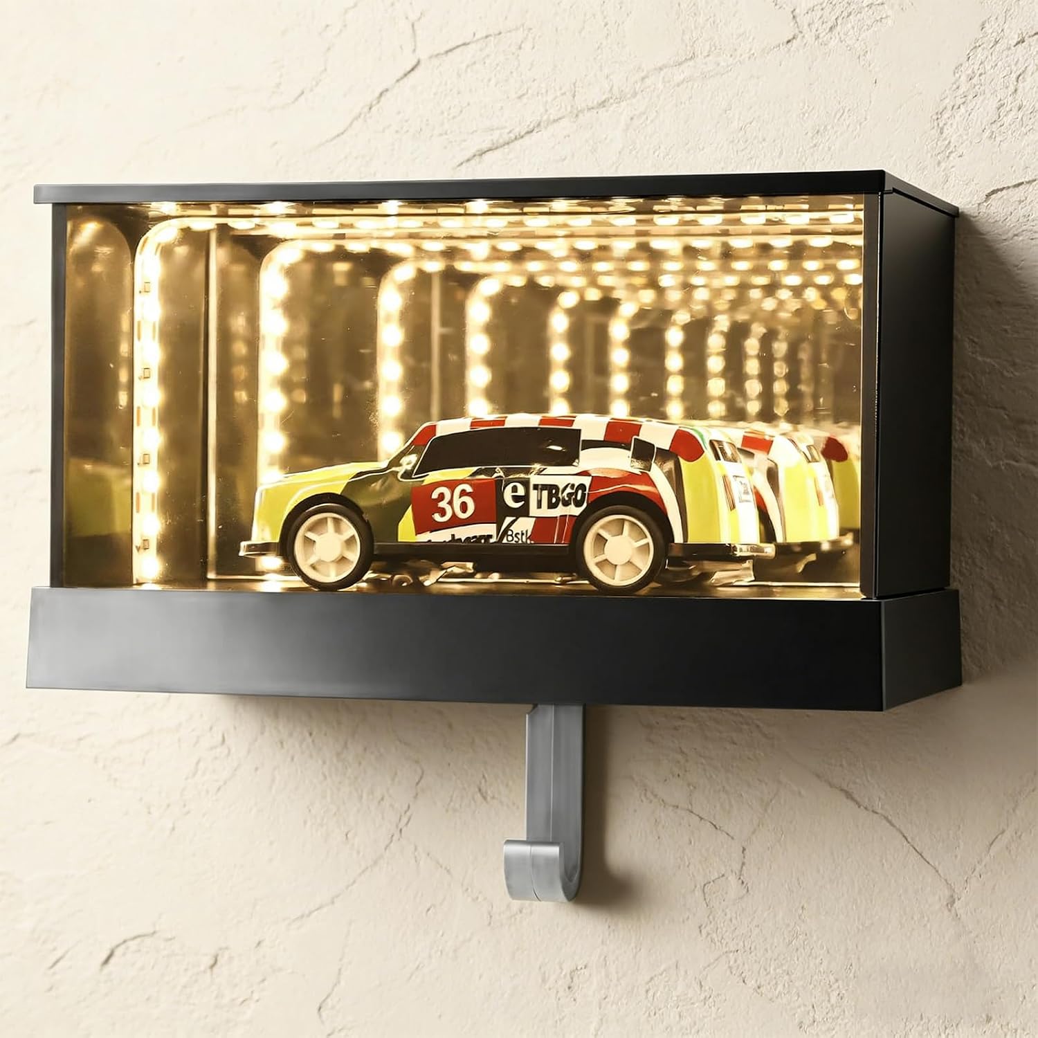 Mechanical Garage Door Keychain Organiser Easy Installation Car Holder Space Saving Hanger Wall Mounted Decoration Car Themed Holder for Front Door