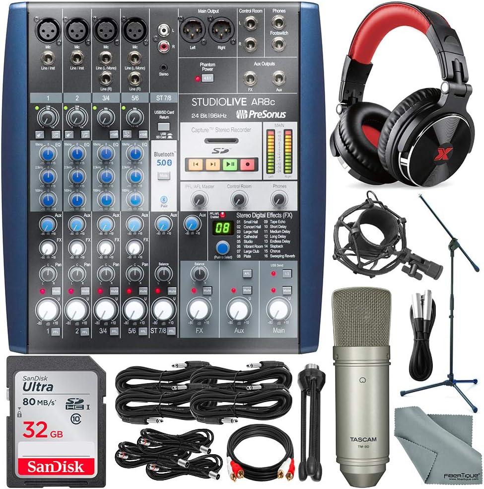 PreSonus StudioLive AR8c USB TypeC 8Channel hybrid