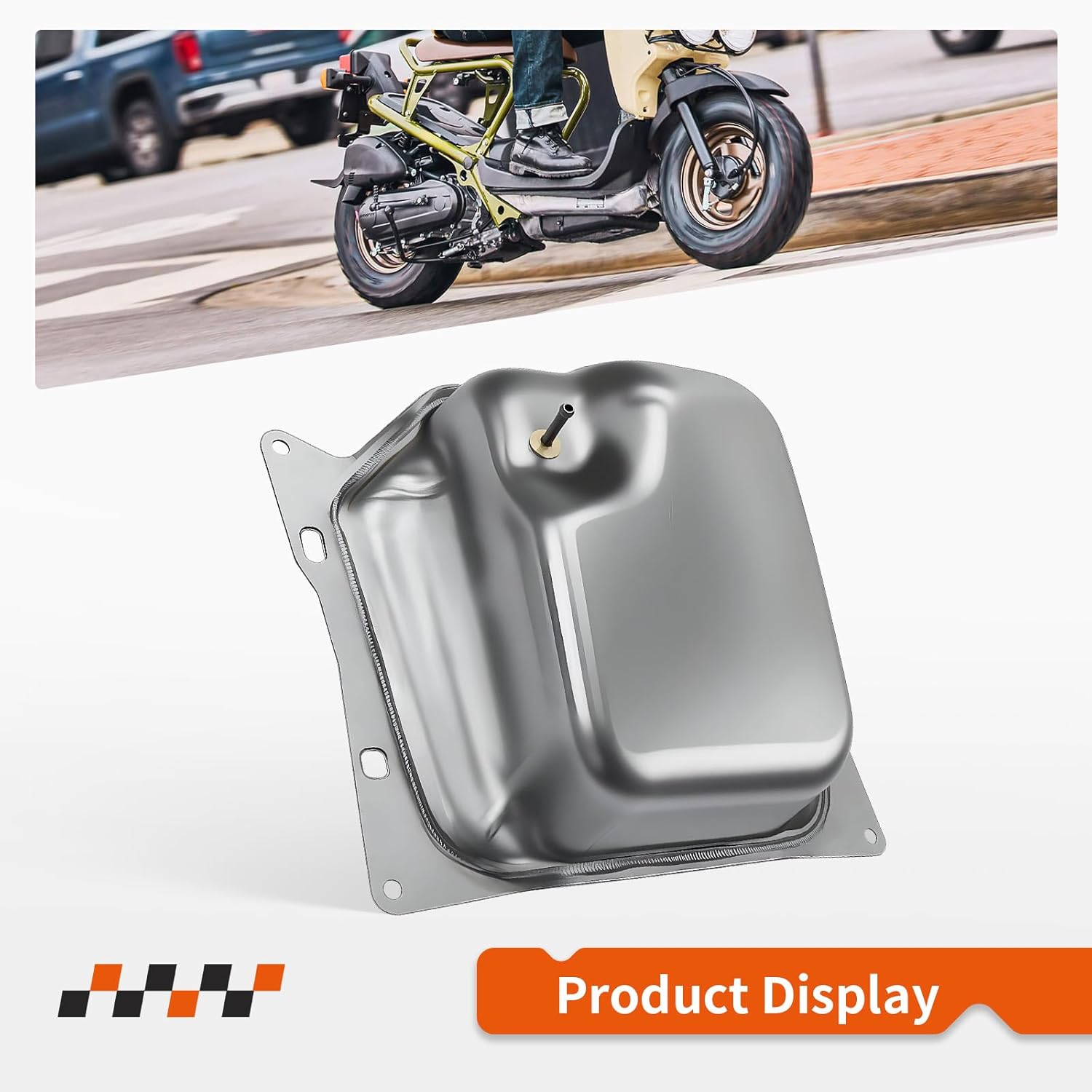 Fuel Tank For Honda Ruckus Metropolitan II 50 CHF50 CHF50P NPS50 NPS50S 2002-2024 17500-GET-010