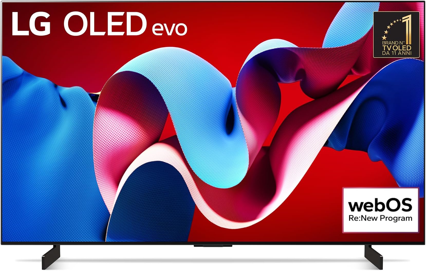 LG OLED evo 48'', Serie C4 2024, OLED48C46LA, Smart TV 4K, Processore ...