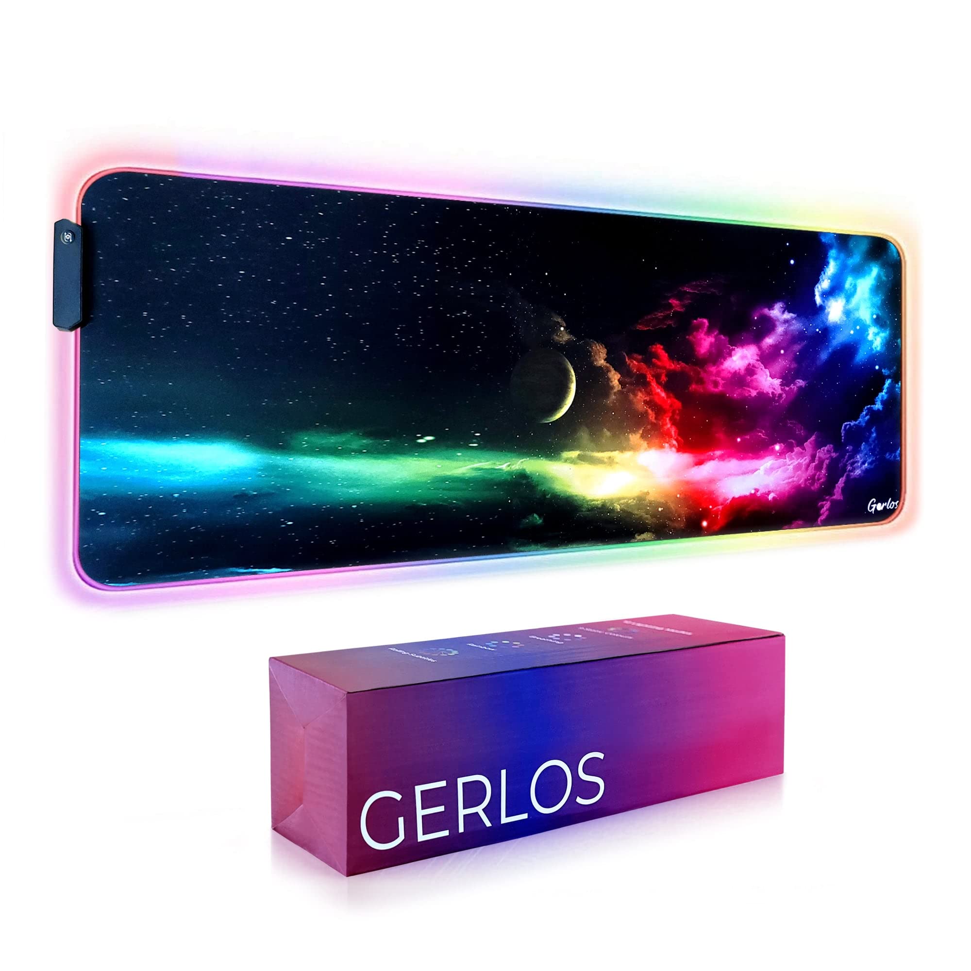 Gerlos RGB Large Gaming Mouse Pad