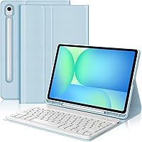 Vista 15 de Combo Touch - Funda con teclado táctil para Samsung Galaxy Tab S10 FE/S10 Lite/S9 FE de 10.9 pulgadas, teclado retroiluminado desmontable magnético