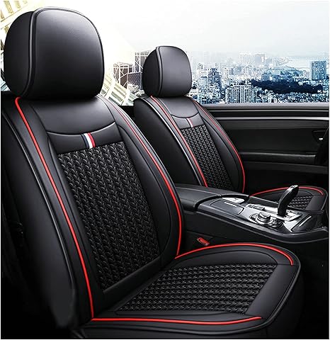 Amazon Co Jp 通気性 カーシートカバー フロント リア オート シート クッション 交換用 Q3 Q5 Q7 S4 A5 A1 ユニバーサル フィット フルセット カーシート パッド プロテクター カバー パッド入り アクセサリー 5シート ブラック B 車 バイク