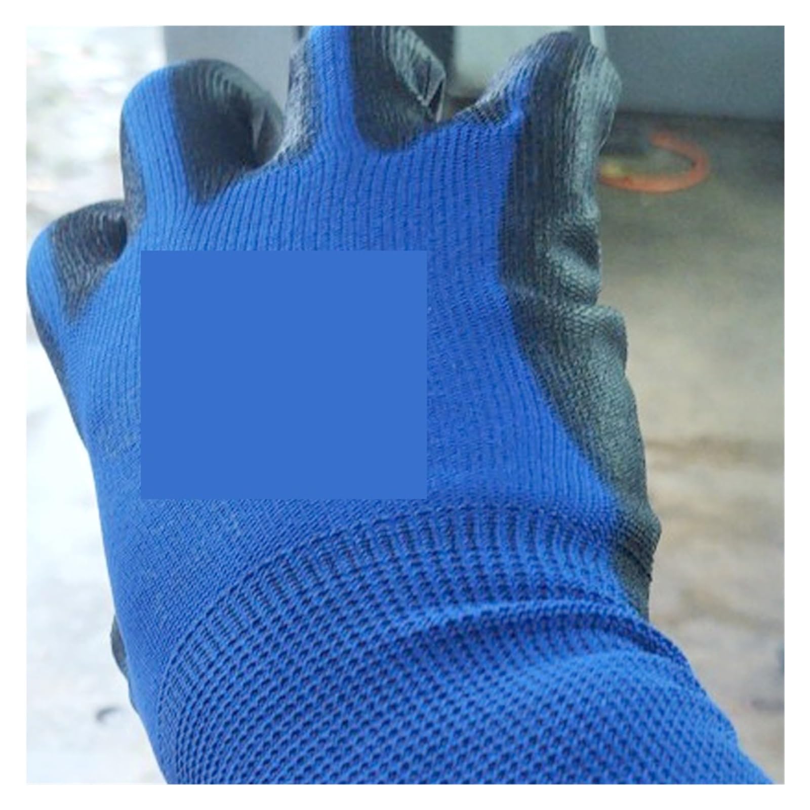 Gants De Coupe 12 Paires De Gants De Protection De Travail Flexibles en Nylon Ou Polyester, Fournitures De Sécurité Professionnelles Confortablement Adapté(XL)