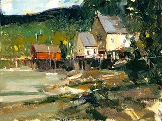 East Harrison Maine 14x10 UnFramed Art Print Poster Ready for Framing by Goerschner, Ted