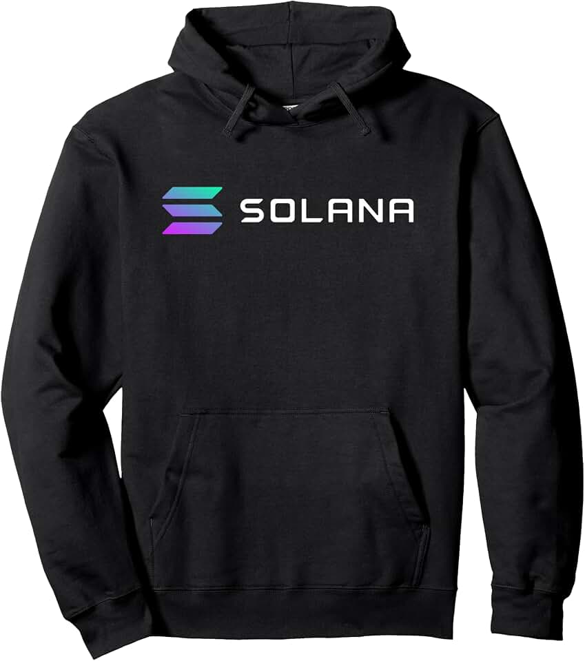 Solana Blockchain Shirt Co Solana Crypto Pullover Hoodie