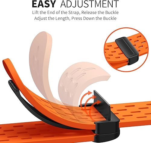 Miniatura 9 de Correa deportiva magnética de entrenamiento para Apple Watch de 1.929 in, 1.772 in, 1.732 in, 1.654 in, 1.614 in, 1.575 in, 1.496 in, silicona