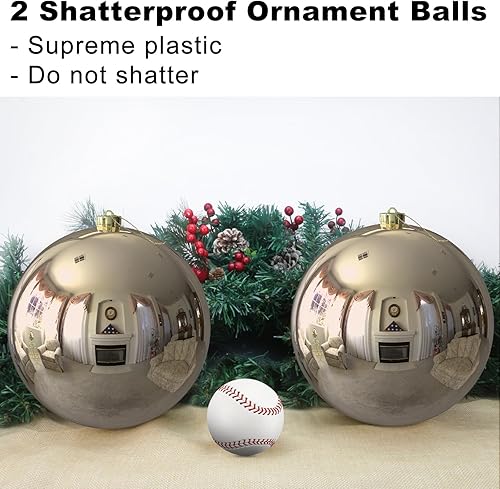 Vista 984 de 18 esferas medianas decorativas navideñas para árbol de Navidad, inastillables, para colgar, color púrpura, 2.5 pulgadas, paquete de 18