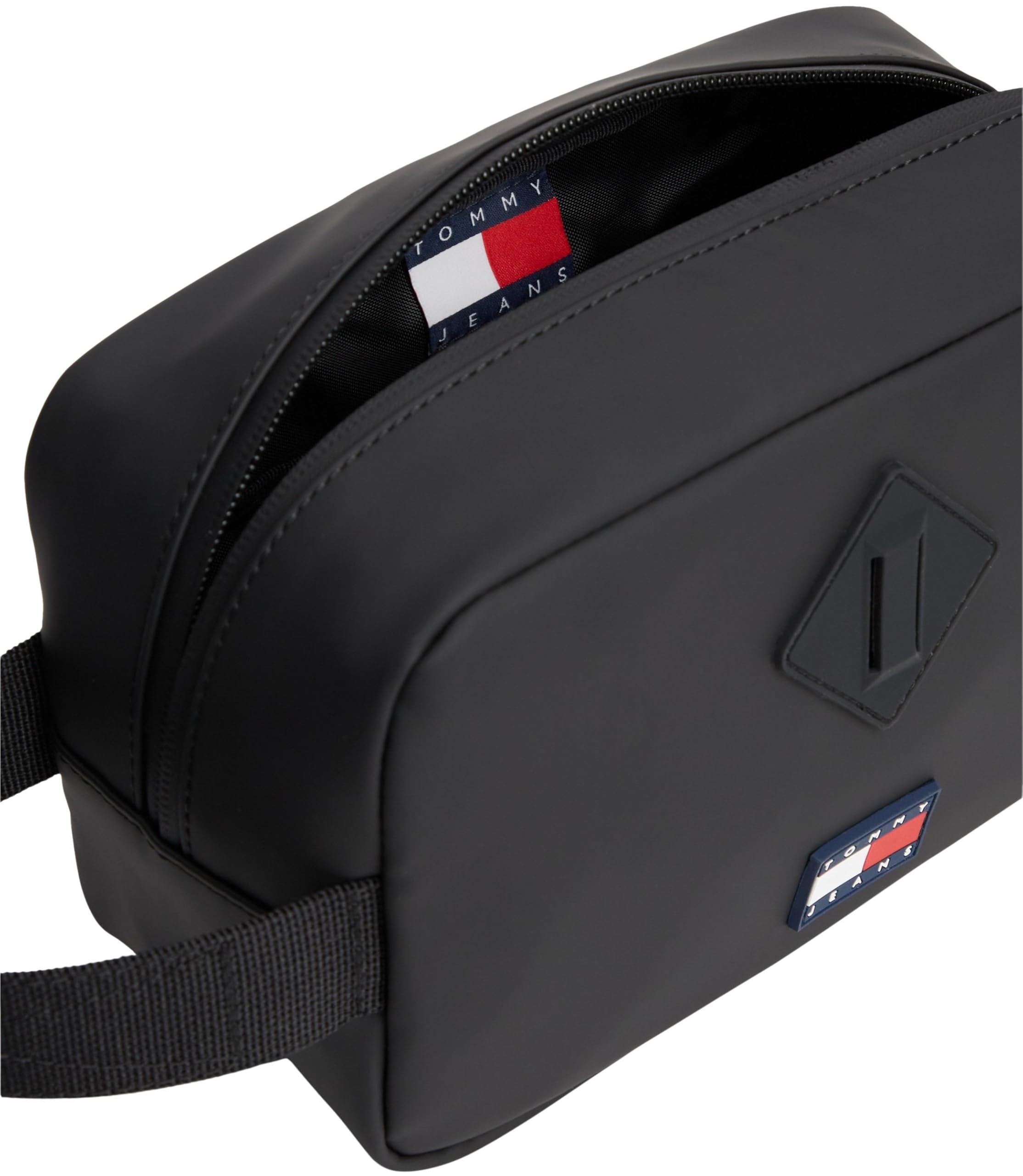 Tommy Jeans TJM Daily Elevated Washbag AM0AM14218 para hombre, color negro