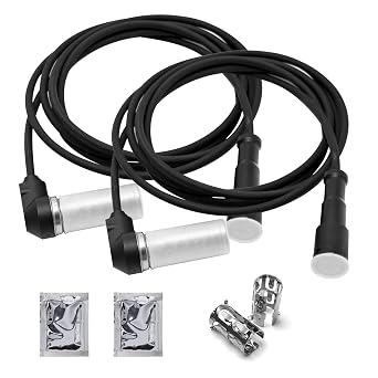 6.5Ft Truck Wheel Speed ABS Sensor Harness Replacement for Meritor Replacement for Wabco 4410328140 4410326180 2 Pack
