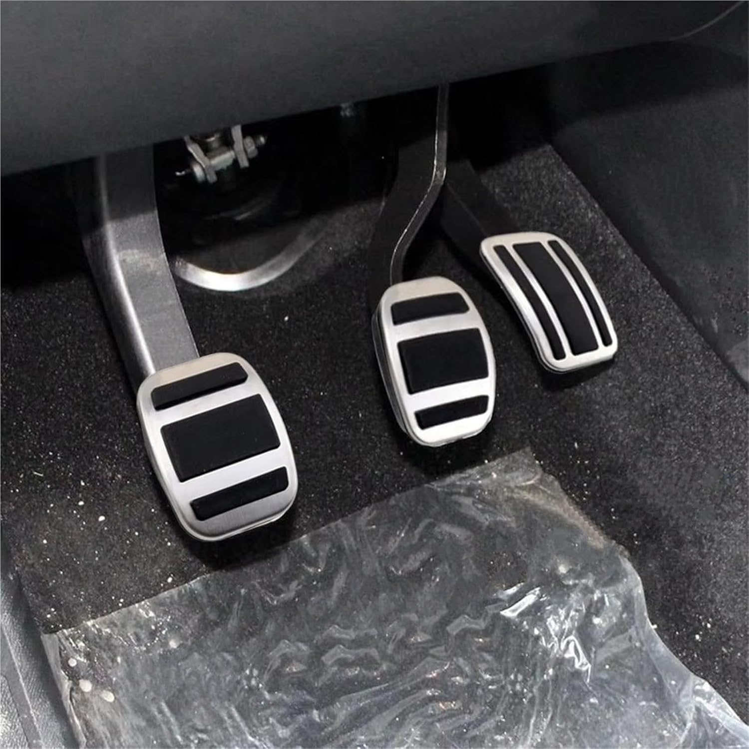 Replacement for Peugeot 208 3008 4008 5008 2008 Stainless Steel Brake Accelerator Gas Fulel Clutch Pedal Cover Clutch Brake Pad