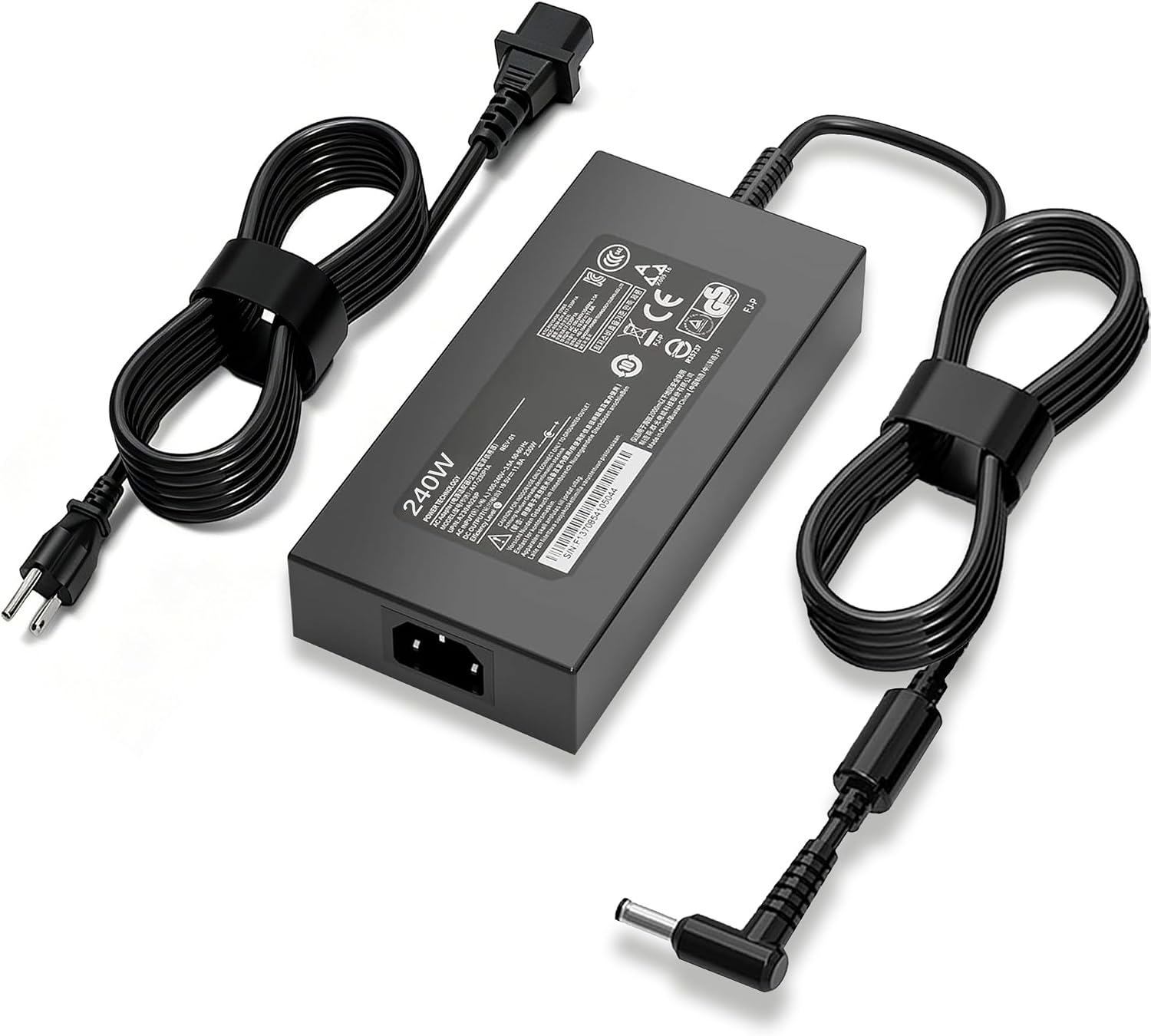 240W 12A Adapter for MSI Katana 15 17 HX B13V B13VGK B13VFK B13VEK B12V B12VGK B12VEK B12VFK B14W B14WGK Pulse 15 17 B13V B13VGK Delta 15 A5EFK Chicony A20-240P2A Gaming Laptop Charger 4.5 * 3.0 mm