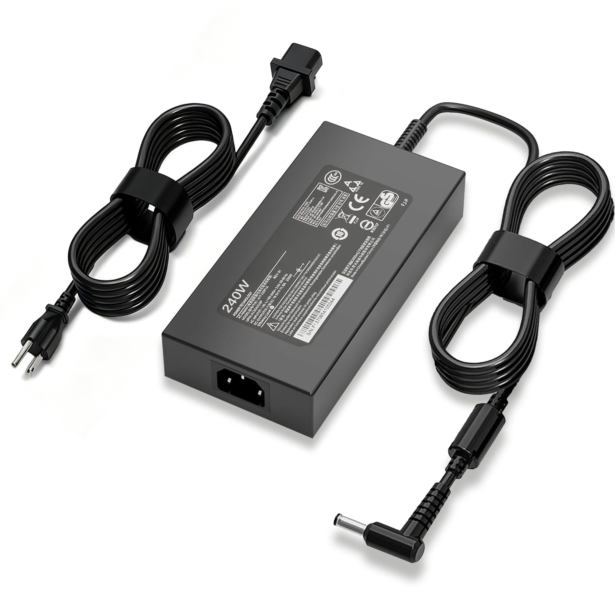 240W AC Adapter Compatible with Chicony A20-240P2A MSI Katana 15 17 HX B13V