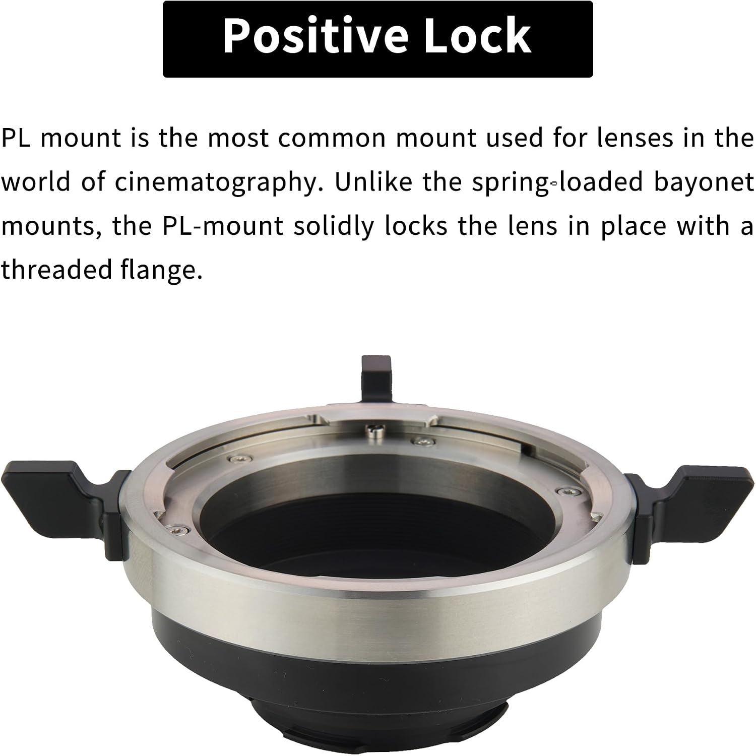 Lens Mount Adapter Ring Compatible with PL Cinema Lens to Leica M Camera