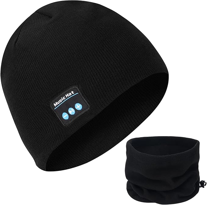 MISERWE Wireless Beanie Hat V5.0 Unisex Men's Sports Hats