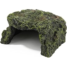 Reptile Cave Hideout Large Basking Platform for Bearded Dragon | Reptile Cave Hideout Large Basking Platform For Bearded Dragon Gecko Lizard Snake Turtle Terrarium Decor Rock