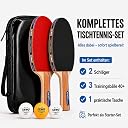 GEWO Rave Speed Pre-Table Tennis Racket Set Flared gallery image