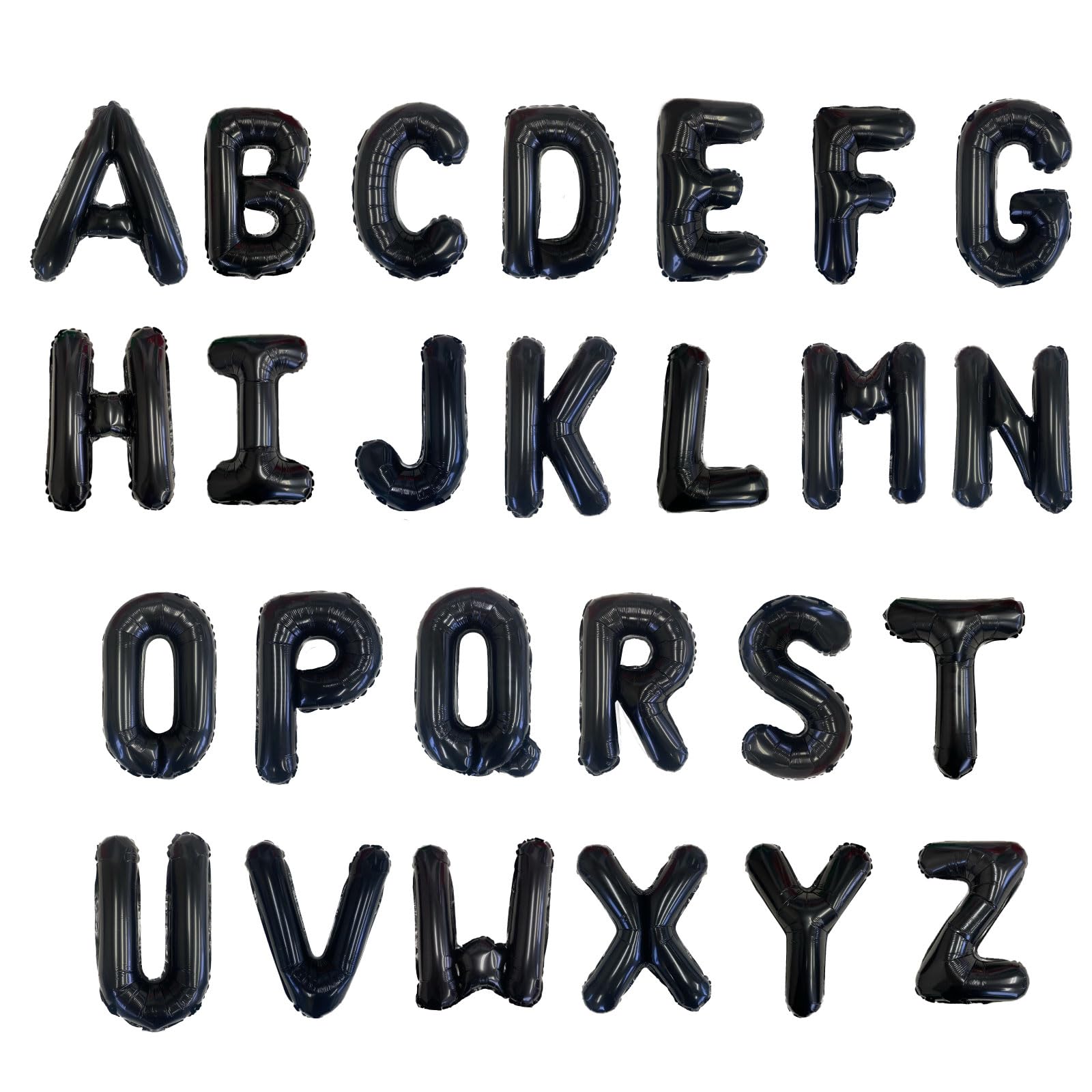 ◆オーダー用◆ダイカット バルーン風 アルファベット大文字 ◇オーダー用◇ダイカット バルーン風 アルファベット大文字